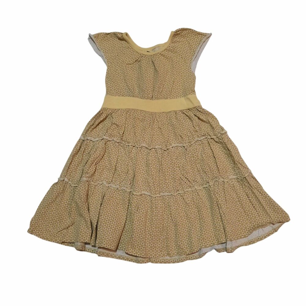 Tea Collection Girls Floral Tiered Swing Dress 6